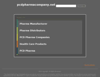 pcdpharmacompany.net screenshot