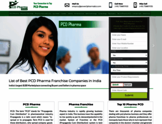 pcdpharmaonline.in screenshot
