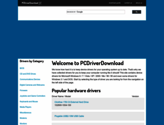 pcdriverdownload.com screenshot
