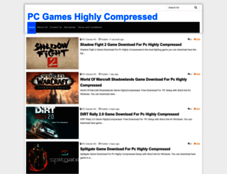 pcgameshighlycompressed.com screenshot
