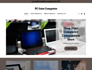pcgatecomputer.com screenshot