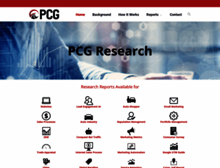 pcgresearch.com screenshot