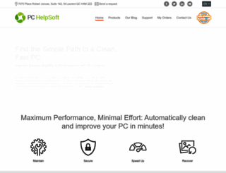 pchelpsoft.com screenshot
