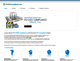 pcidsscompliant.com screenshot