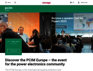 pcim.mesago.com screenshot