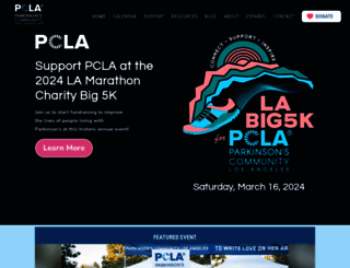 pcla.org screenshot