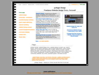 pcmagicdesign.co.uk screenshot