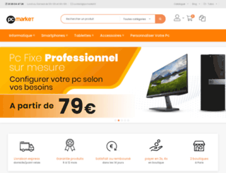 pcmarket.fr screenshot