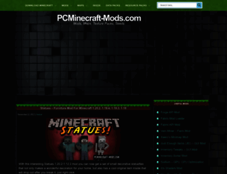 pcminecraft-mods.com screenshot