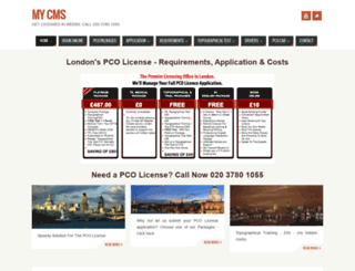 pco-license.com screenshot