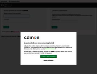 pcontrol.cdmon.com screenshot