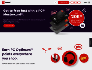 pcpoints.pcfinancial.ca screenshot