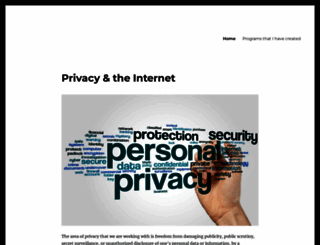 pcprivacy.net screenshot