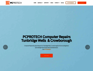 pcprotech.co.uk screenshot