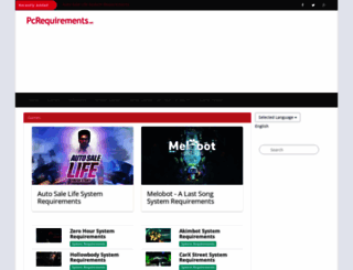 pcrequirements.net screenshot