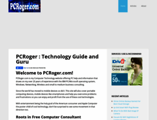 pcroger.com screenshot