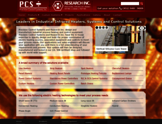 pcscontrols.com screenshot