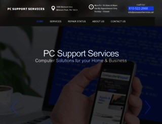 pcsupportservices.net screenshot