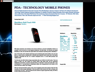 pda-technology.blogspot.com screenshot