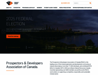 pdac.ca screenshot