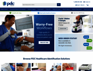 pdchealthcare.com screenshot