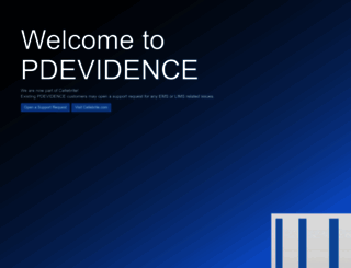 pdevidence.com screenshot