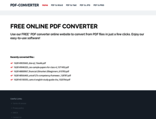 pdf-converter.site screenshot