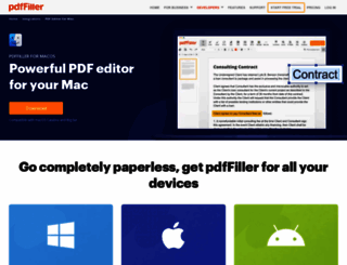 pdf-editor-mac.pdffiller.com screenshot