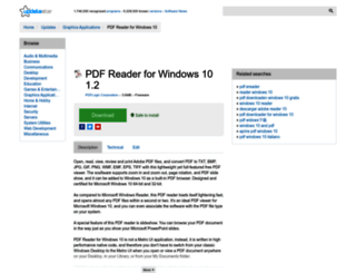 pdf-reader-for-windows-10.updatestar.com screenshot