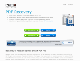 pdf-recovery.net screenshot