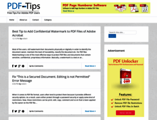 pdf-tips.blogspot.in screenshot