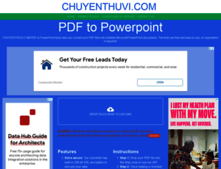 pdf-to-powerpoint.chuyenthuvi.com screenshot