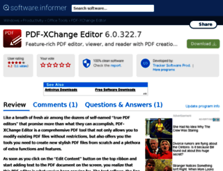 pdf-xchange-editor.informer.com screenshot