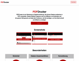 pdf-zusammenfuegen.de screenshot