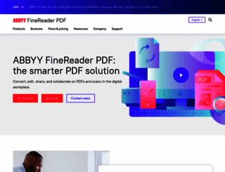 pdf.abbyy.com screenshot