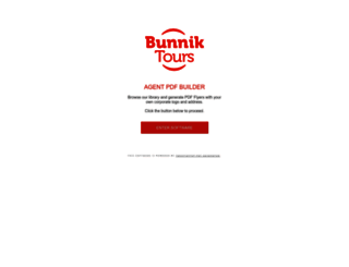 pdf.bunniktours.com.au screenshot