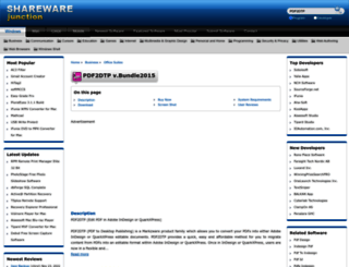 pdf2dtp.sharewarejunction.com screenshot