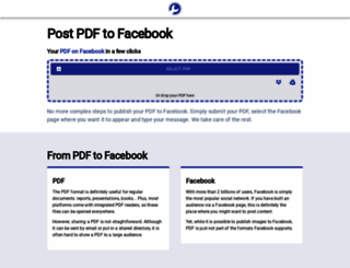 pdf2social.net screenshot
