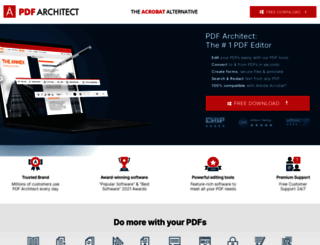 pdfarchitect.org screenshot