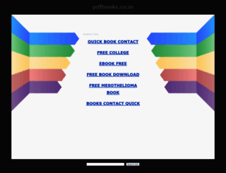 pdfbooks.co.in screenshot