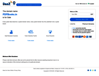 pdfbooks.in screenshot