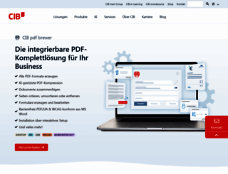 pdfbrewer.cib.de screenshot