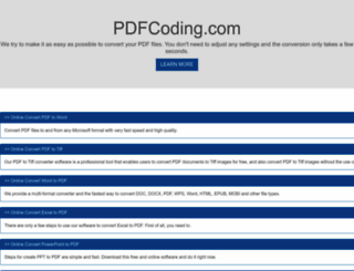 pdfcoding.com screenshot