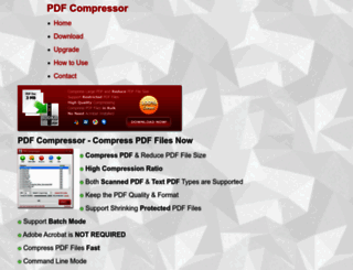 pdfcompressor.net screenshot