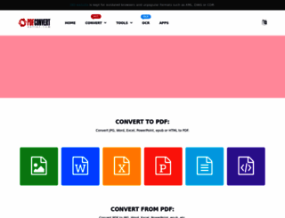 pdfconvertonline.com screenshot