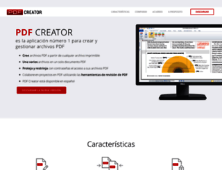 pdfcreator.es screenshot