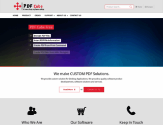 pdfcube.com screenshot