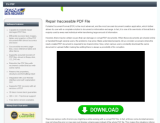 pdffilerecovery.net screenshot