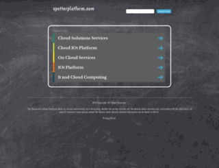 pdfgen.spotterplatform.com screenshot