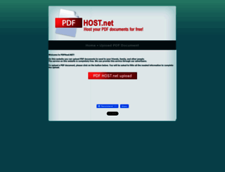 pdfhost.net screenshot